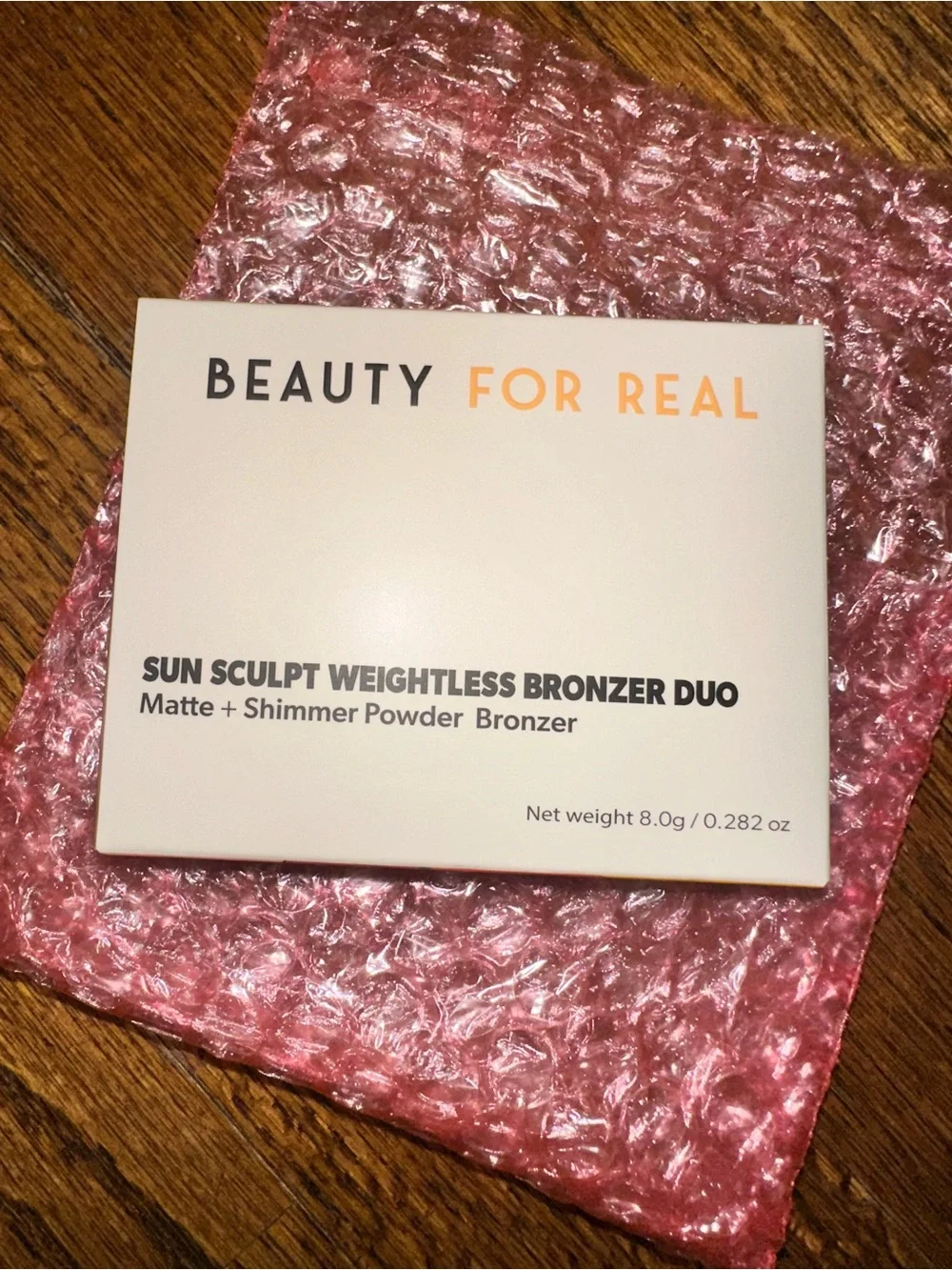 Beauty For Real Sun Sculpt Weightless Bronzer Duo - Good Day Sunshine NEW